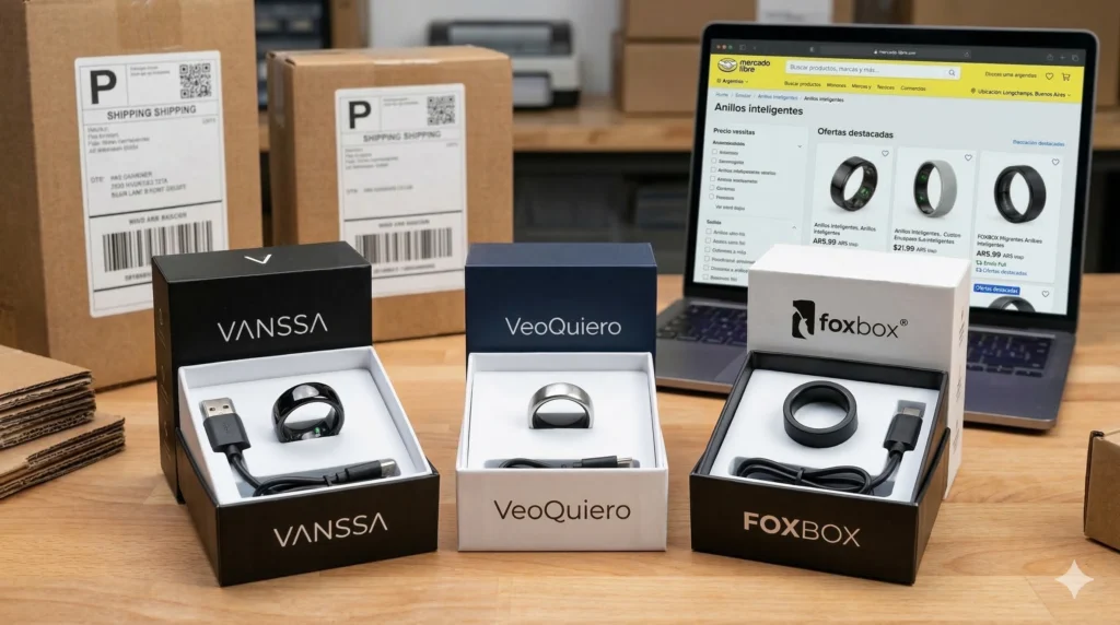 Comprar anillo inteligente Mercado Libre cuotas sin interés y envío full
