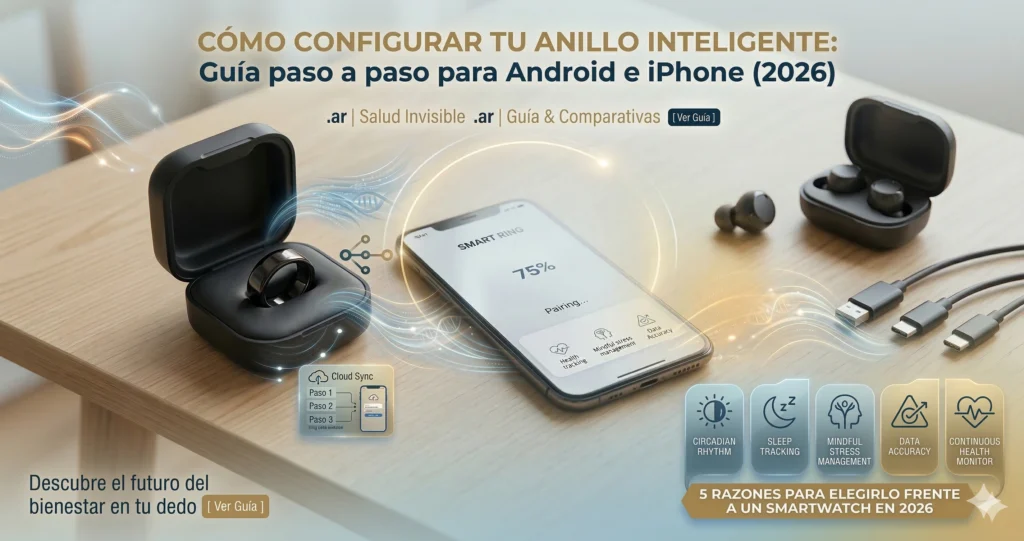 Cómo configurar anillo inteligente guía paso a paso argentina 2026